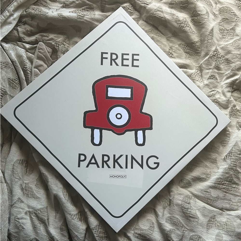 Molopoly Free Parking Canvas Painting